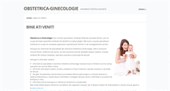 Desktop Screenshot of obstetrica-ginecologie.com