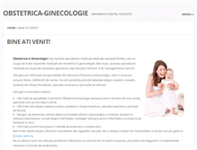 Tablet Screenshot of obstetrica-ginecologie.com